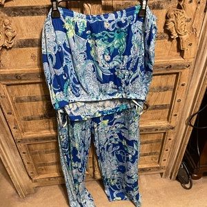 Lily Pulitzer pants romper